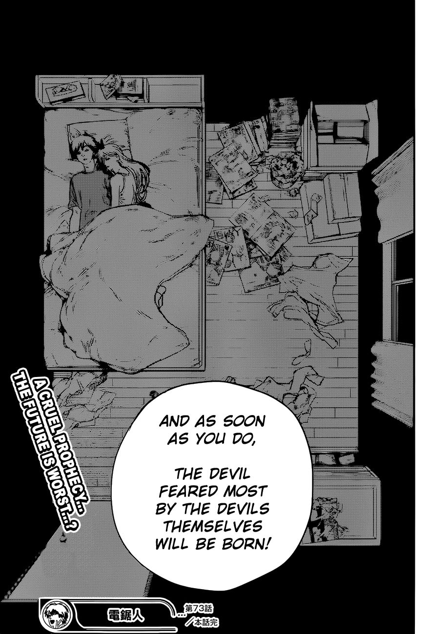 Chainsaw man Chapter 73 21